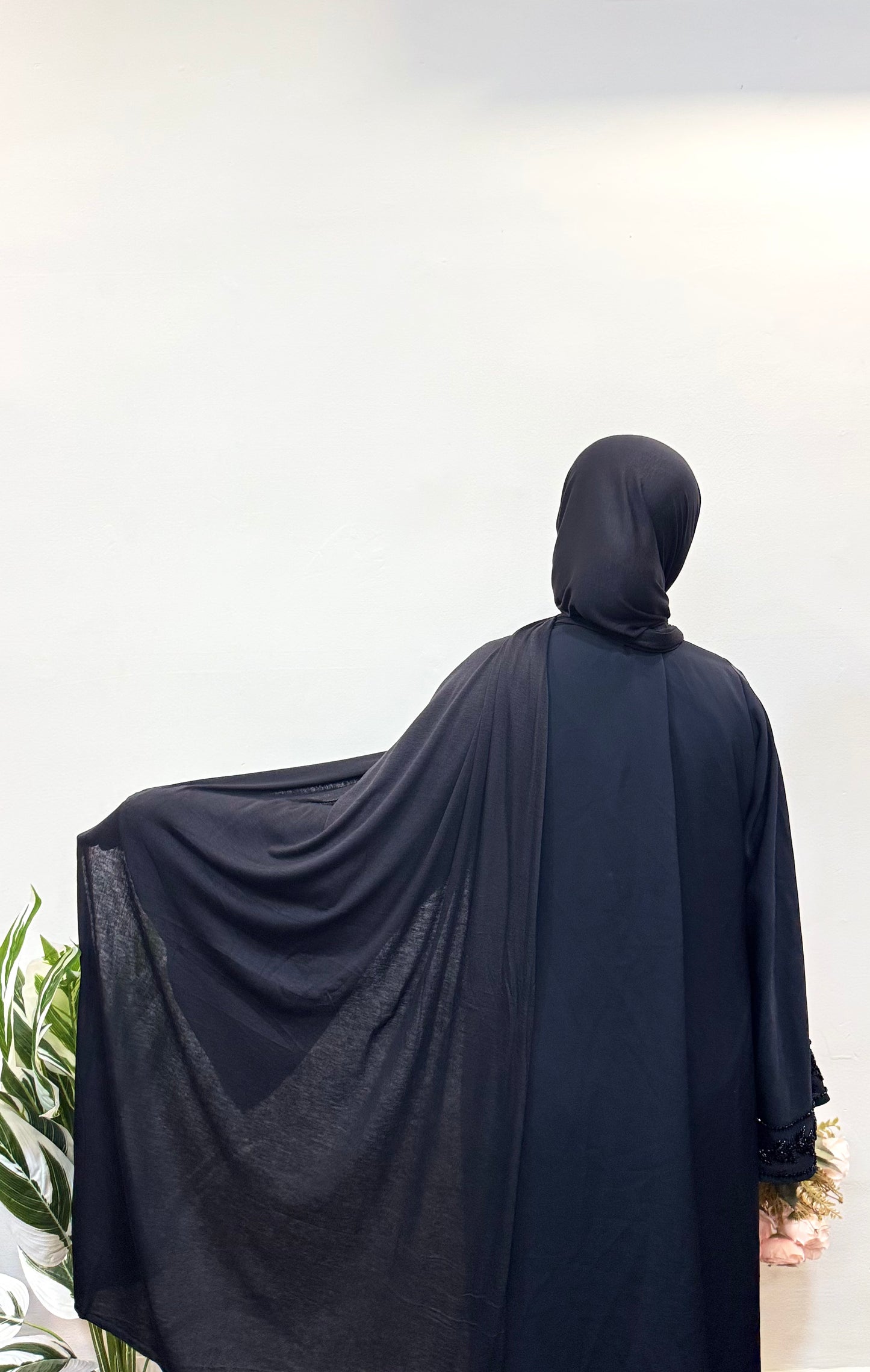 Black Jersey Hijab