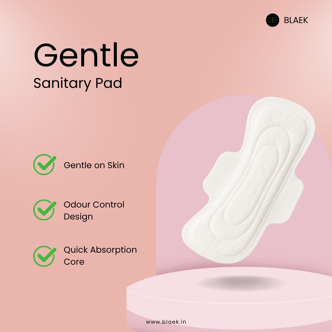 Sanitary pad included in 1-Day Period Kit for menstrual hygiene and comfort.