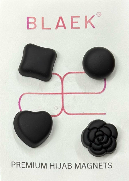 Premium hijab magnet combo pack with four unique shapes.